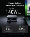 Anker Prime 250W GaN Bordlader med 6 Porter - Sølv