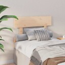 vidaXL Sengegavl 78,5x3x81 cm heltre furu