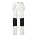 Top Swede Målarbyxa 2515 Vit/svart D108