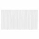  Gardiner med gardiner Blomster Hvit Polyester