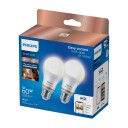 PHILIPS DIM SMARTPÆRE E27 A60 8W 2STK