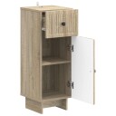 vidaXL Baderom Oppbevaringsskap EDE Sonoma eik 30 x 31 x 80 cm