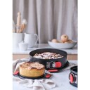 Woll - Bake It springform 24 cm svart/rød