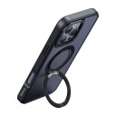 Mcdodo PC 4932 MagSafe case for iPhone 16 Pro with stand black