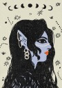Portrait of a mermaid Plakat / 70x100cm