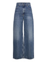 Polo Ralph Lauren Relaxed Wide-Leg Jean - Blue - 32