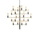 Herstal Manola 20 Lysekrone krom Dimbar LED 1586168-02-0 1586168-05-0