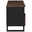  TV skap med skuff Brun 100 x 33 x 46 cm heltre mango