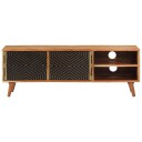 TV benk 112x30x40 cm heltre akasie