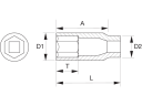 Bahco K9506M-50 Kraftpipe 1" 50 mm, Håndverktøy
