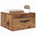  Nattbordskap Gammelt tre 35 x 35 x 20 cm Konstruert tre
