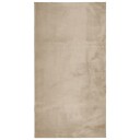 Teppe HUARTE kort luv mykt og vaskbart sand 80x150 cm