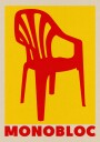 Red Monobloc Chair Plakat / 70x100