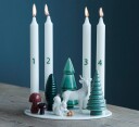 Dottir   Winter Stories adventsstake 23x14 cm Woodland