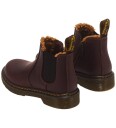 Dr. Martens Støvler   2976 Leonore J   Krydret Brown   Dr. Martens   32   Støvler Bordeaux Brun