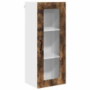  Kjøkkenskap med hylle Røkt eik 40 x 31 x 100 cm Konstruert tre