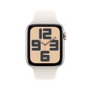 Apple Watch SE 2nd Gen 44mm LTE Starlight Alu/Starlight sport band M/L