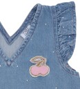 Hust and Claire Kjole Karoline Blue Denim Hust and Claire 5 år 110 Kjole Blå