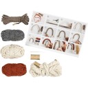 Creativ Company Macramé sett mini Regnbue