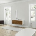 Copenhagen Chic 160L   MKII isbrehvit Corian® med amerikansk valnøtt