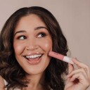 PÜR Glossy Lip Tint Plumping Tinted Lip Oil Strawberry Sorbet 34g
