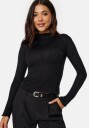 BUBBLEROOM CC Long sleeve modal polo Black S