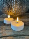 Norway Design Studio LED Store T lys 6,3cm hvit