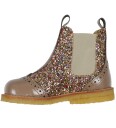 Angulus Støvler   Chelsea   Nougat/Multi m. Glitter   Angulus   24   Støvler Beige Brun