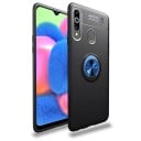 INCOVER Samsung Galaxy A20s Deksel med Ring / Stativ - Svart / Blå