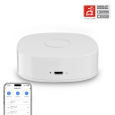 Gardia Smart Mini Seriekoblet Røykvarsler med Hub 6 pk