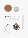 Creativ Company DIY Hobbysett Lufttørkende Leire Pepperkakefigurer