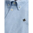 Morris Camden Piqué Shirt   Blue   XS