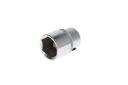 Gedore R71003210, Stikkontakt, 3/4", Metrisk, 1 Hoder, 32 Mm, Kromvanadiumstål