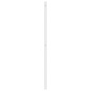  Sengegavl i metall hvit 200 cm 8721012210875