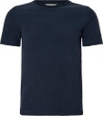 Gant Kids Towelling Chain Stitch Ss T Shirt   Navy   176
