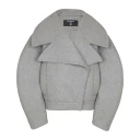 Balmain Dame Frakker Grå 2XS,