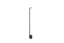 Trio Lighting Piera H2O LED vegglampe 80 cm matt svart -