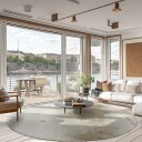 Rundt teppe   Aurelia beige Størrelse: Ø 200 cm