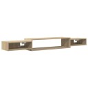 vidaXL Vegghengt TV-skap Veggmontert Sonoma eik 180 x 28 x 21 cm