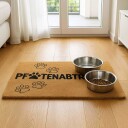 Dørmatte med kokosnøttdyr – slitesterk smussfangende 60x40 cm