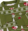 Jule Sweaters Genser   Den stilige Julesweater   Grønn   Jule Sweater   1 år 80   Genser