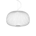 Foscarini Spokes 3 Taklampe med Dimmer Hvit