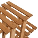 vidaXL Plantestativ 83x25x83 cm gran