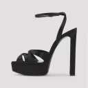 Saint Laurent Dame Sko Svart 40 1/2 EU,