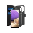 Puro Samsung Galaxy A33 (5G) Puro Deksel Wallet Detachable 2-In-1 Deksel - Svart