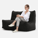 Twin Couch Modulsofa Black Sapphire