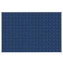 Vidaxl Vektdyne blå 122x183 cm 9 kg stoff