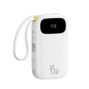 Baseus EnerFill FC31 20000mAh 45W Powerbank Hvit