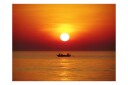 Fototapet Sunset With Fishing Boat 250x193 - Artgeist sp. z o. o.