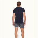 Orlebar Brown Terry Towelling Polo Shirt - Navy